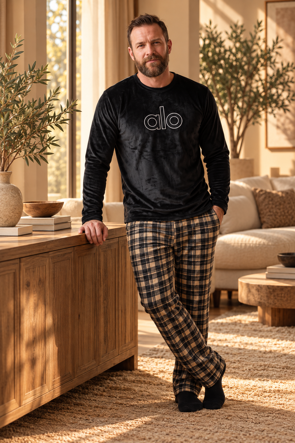 alo-Men's Loungewear Set