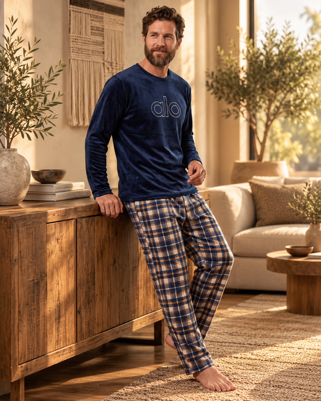 alo-Men's Loungewear Set