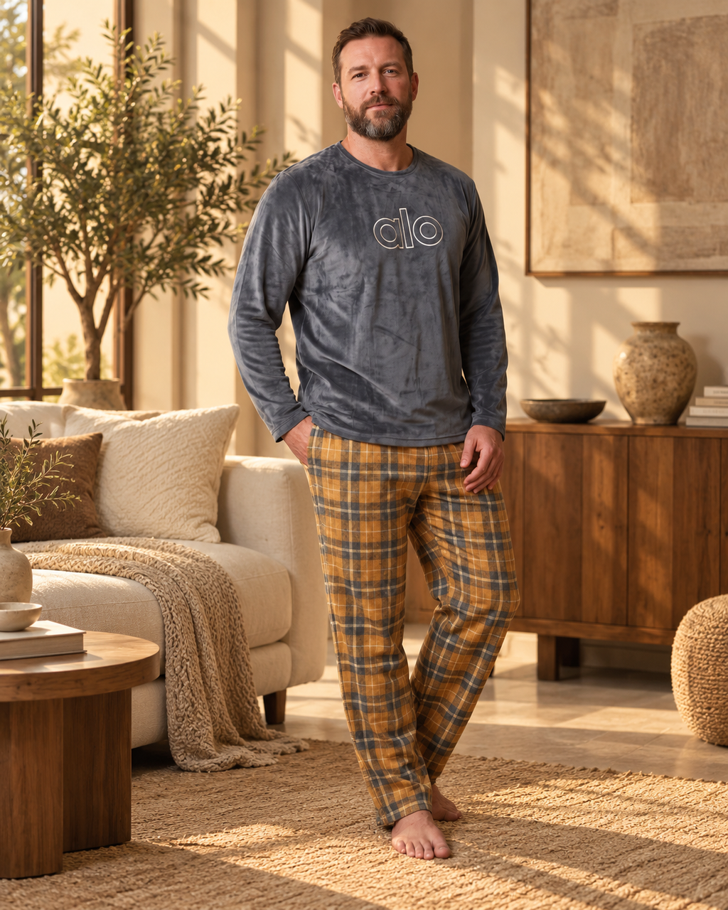 alo-Men's Loungewear Set