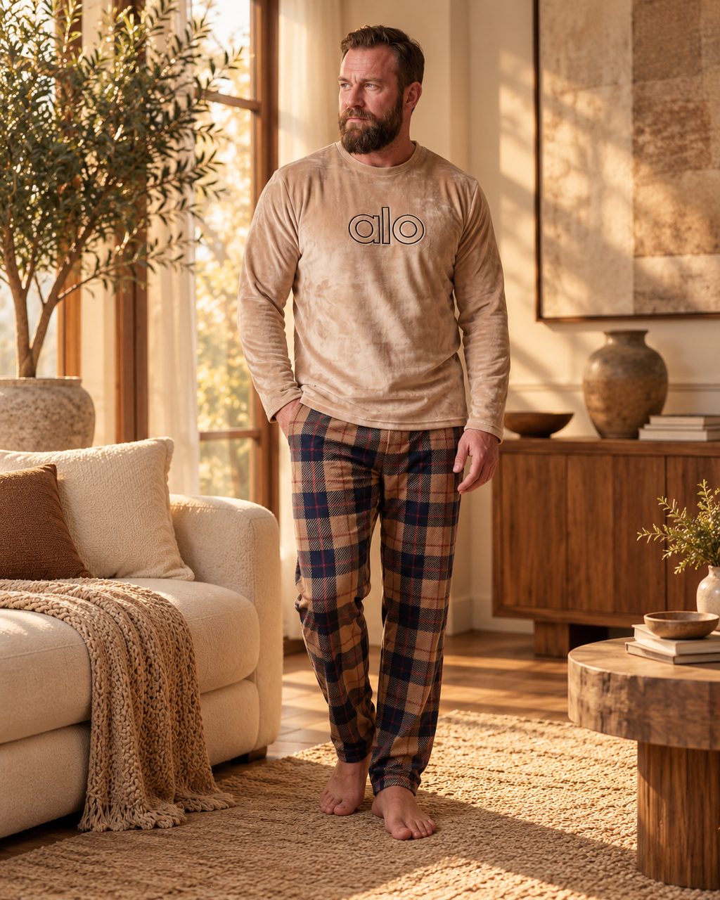 alo-Men's Loungewear Set